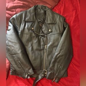 Men’s leather coat